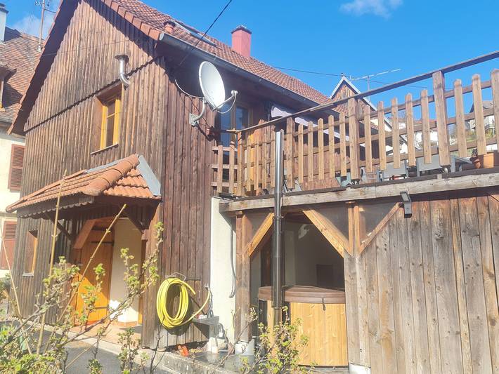 Chalet pour 7 personnes, avec sauna et terrasse ainsi que jardin et jacuzzi dans le Haut-Rhin - 2
