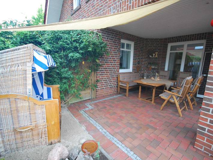 Ferienwohnung für 4 Personen, mit Balkon und Terrasse sowie Garten in Uplengen - 3