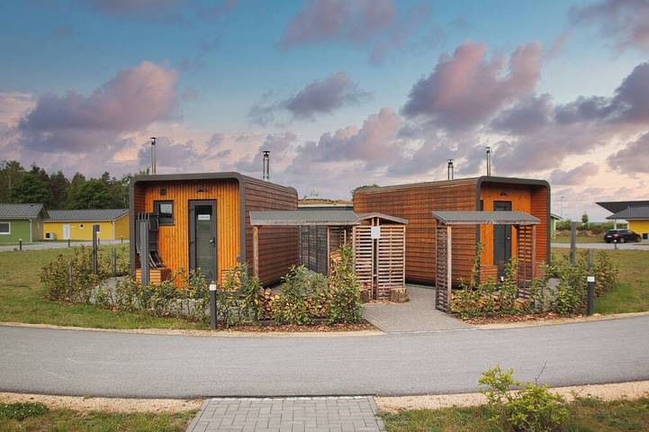 Ferienhaus für 4 Personen, mit Whirlpool und Garten sowie Sauna und Terrasse am Bärwalder See - 4