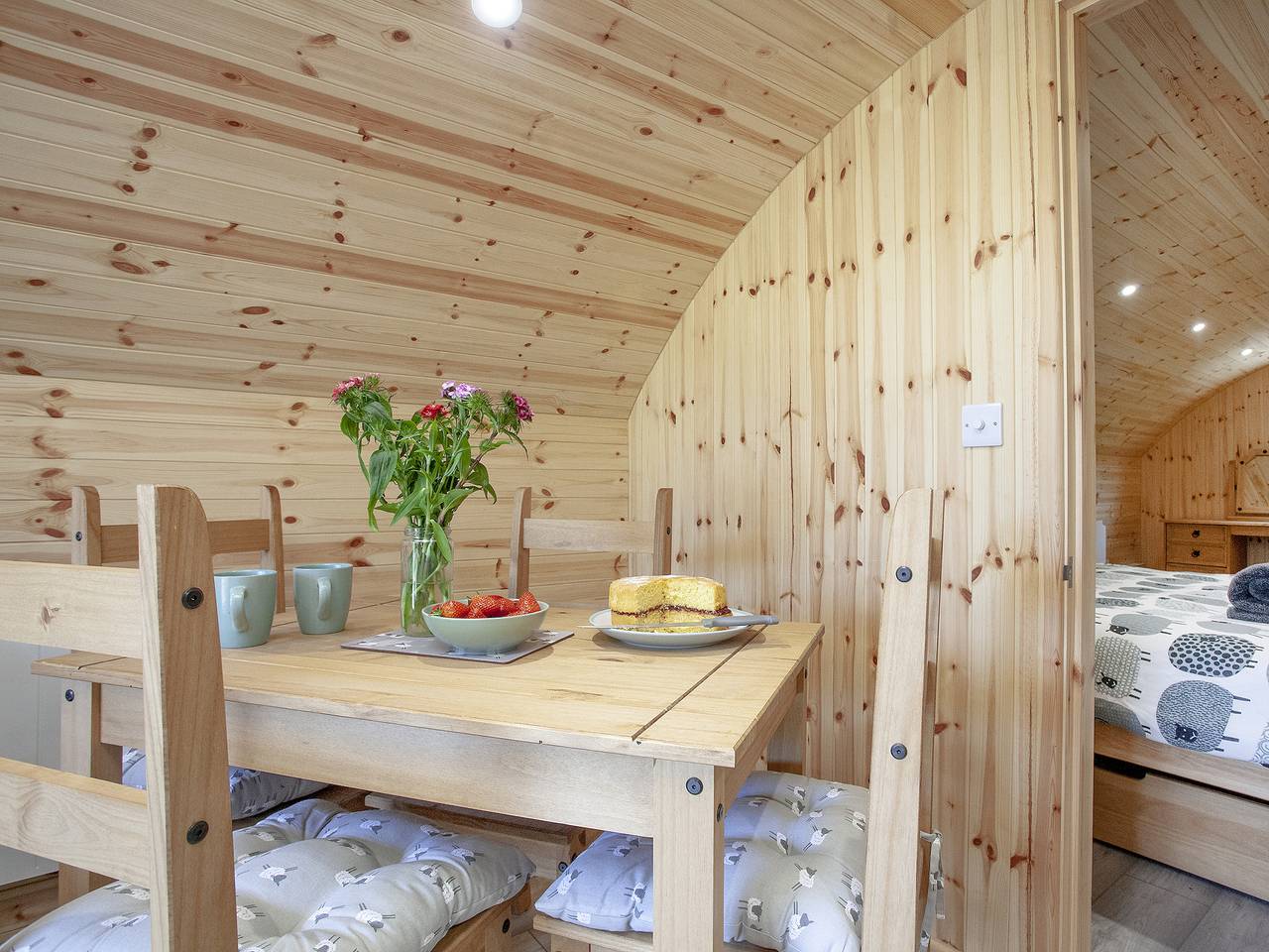 Glamping Pod 1 in Ipplepen, Devon