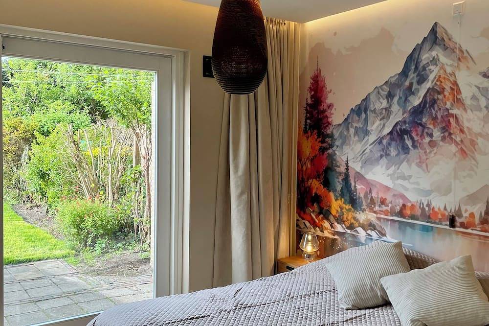 Geheel appartement, Luxury Japandi garden apartment in Nederlandse Noordzeekust