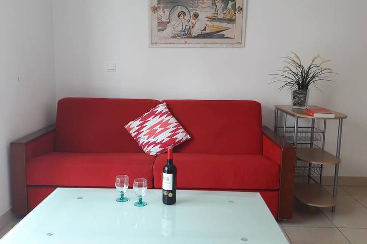 Gîte pour 3 personnes, avec terrasse dans Plage Carras Nice - 2