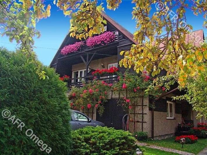 Apartament wakacyjny dla 4 osób, z ogród i widok w Chłopy