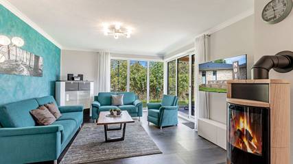 Ferienhaus für 7 Personen, mit Terrasse und Sauna sowie Garten und Whirlpool, mit Haustier in Klausdorf