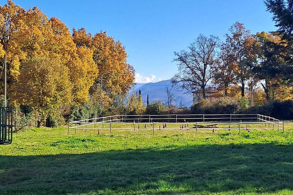 Double room with private bathroom and small exclusive garden in Narni, Terni Province