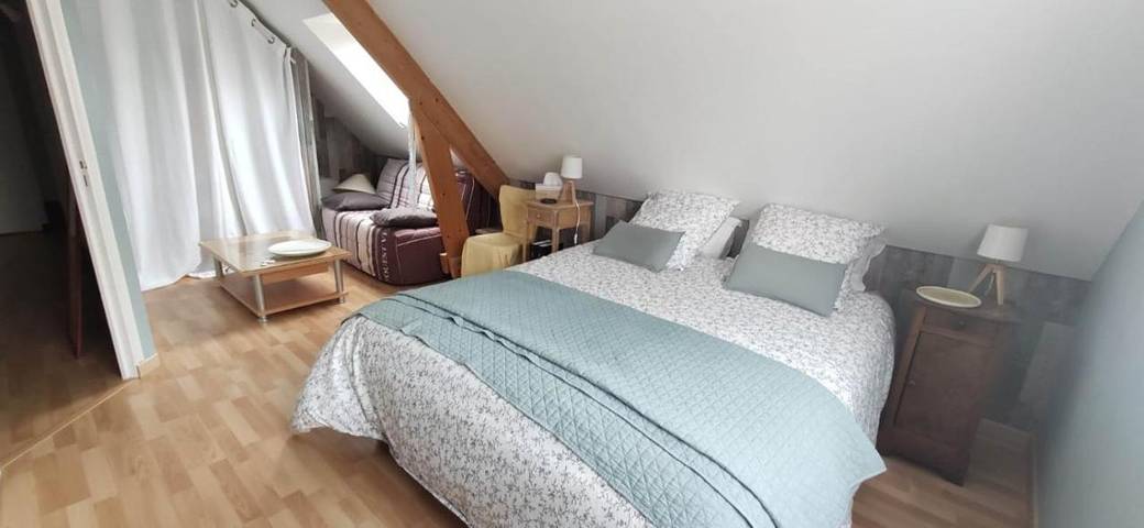 Appartement de vacances pour 4 personnes, avec jardin et vue