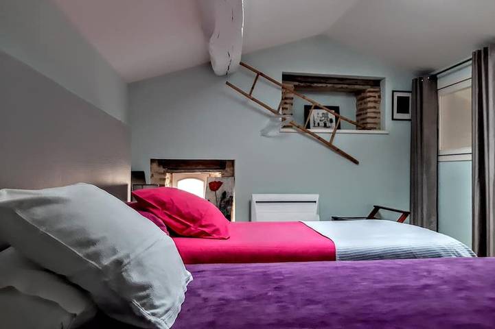 Location de vacances pour 5 personnes, avec piscine ainsi que jardin et jacuzzi à Bourran - 4