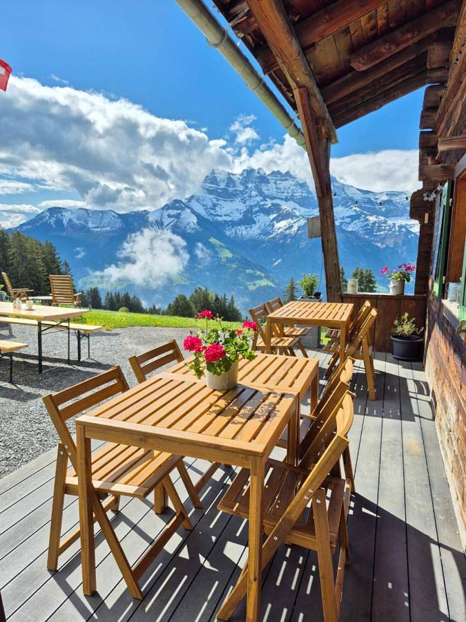 Hôtel pour 6 personnes, avec terrasse et jardin, animaux acceptés à Troistorrents - 3