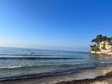 Gîte pour 2 personnes, avec terrasse ainsi que jardin et vue dans Plage Mar Vivo