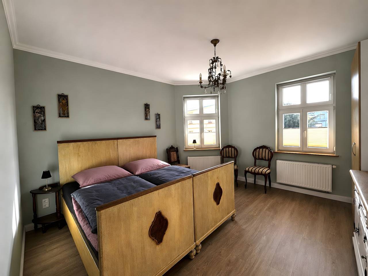 Cały apartament, Ahlbeck 'Beletage 4-Room' for 2–6 Guests, 250m from the Beach in Drei Kaiserbäder, Heringsdorf