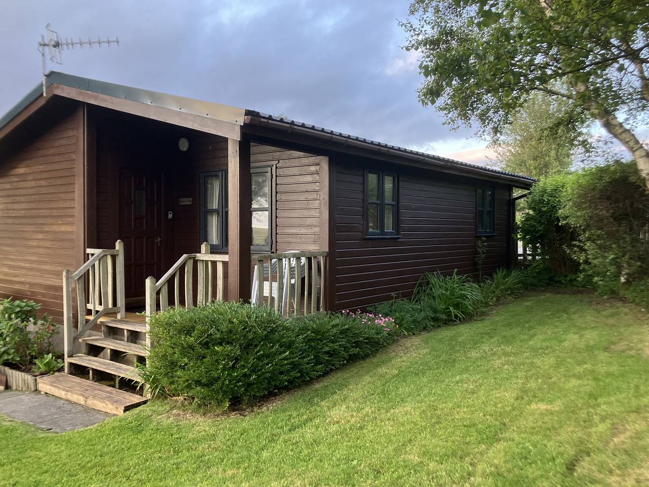 Lodge voor 4 personen met tuin in Highlands