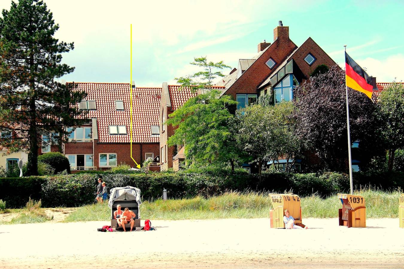 Ganze Ferienwohnung, Sonnengruss am Strand in Eckernförde, Rendsburg-Eckernförde
