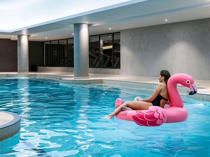 Hôtel pour 3 personnes, avec Terrasse et Piscine ainsi que Sauna et Vue