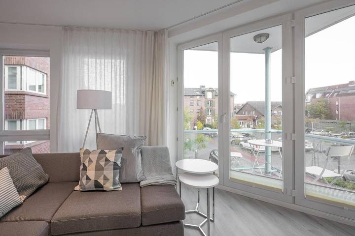 Ferienwohnung für 2 Personen, mit Balkon in Husum Hafen - 2