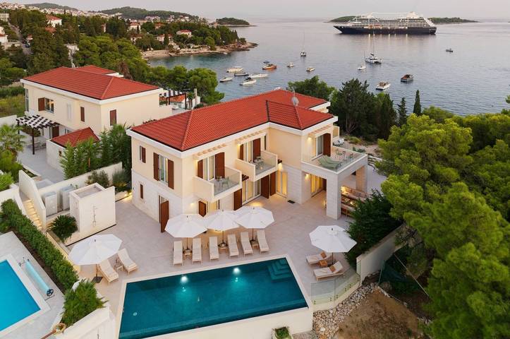 Villa mit pool für 10 Personen, mit Garten auf Hvar - 3
