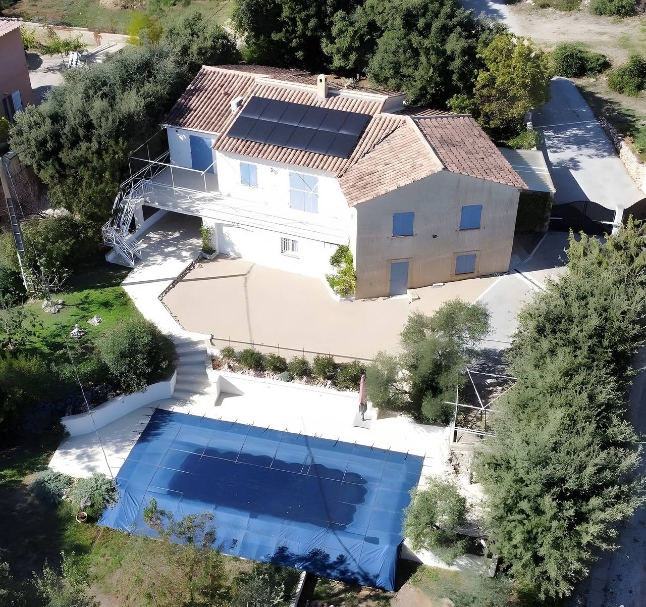 Ferienhaus 'Les Loriots' mit privatem Pool, Wlan und Klimaanlage in Flassans-sur-Issole, Brignoles Region