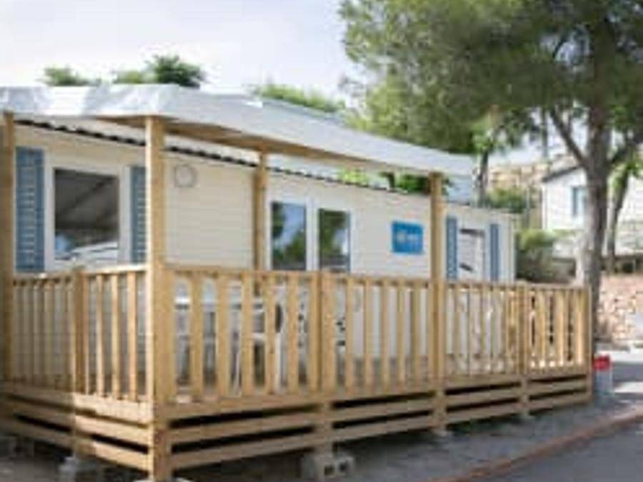 Camping Vilanova Park - Mobilheim 6 personen - Smaragd 3 Schlafzimmer in Vilanova i la Geltrú, Garraf