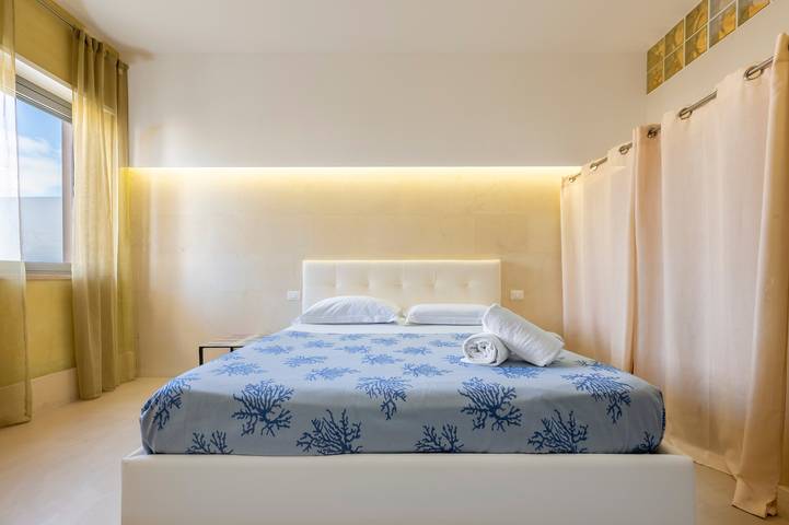Location de vacances pour 4 personnes, avec balcon, adapté aux familles à Otranto