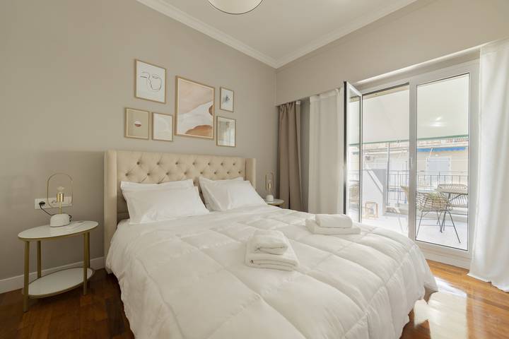 Gîte pour 4 personnes, avec balcon, adapté aux familles à Athènes - 4