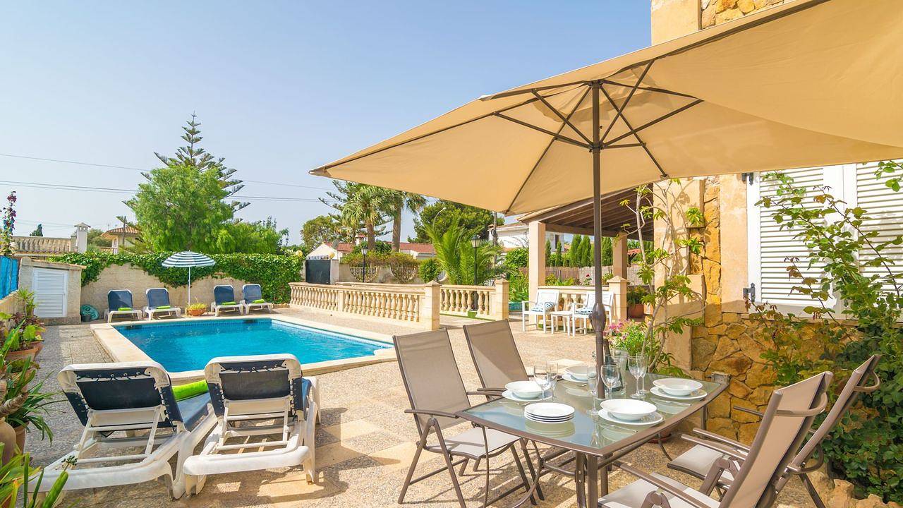 Villa für 6 Personen in Badia Blava in Badia Blava, Llucmajor