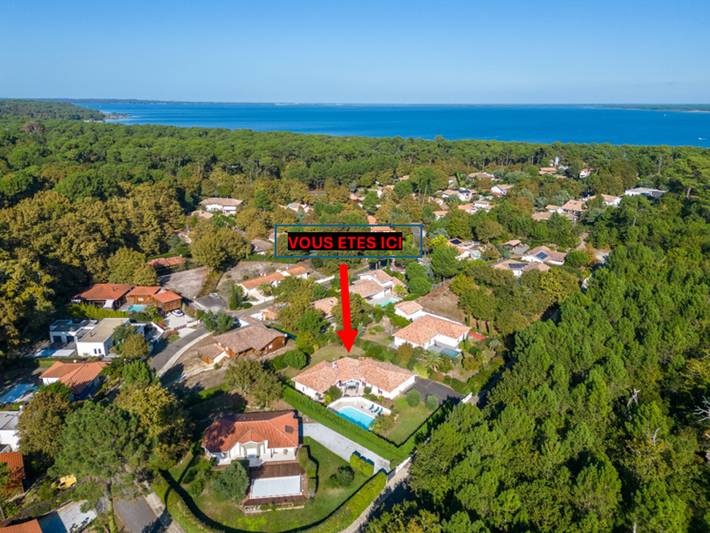 Villa pour 8 personnes, avec terrasse et jardin, animaux acceptés à Biscarrosse - 4