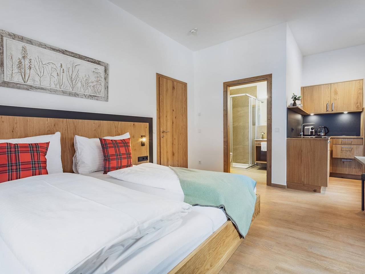 Hotel Bad Neunbrunnen am Waldsee - Doppelzimmer Comfort 108 Frühstück in Maishofen, Pinzgau
