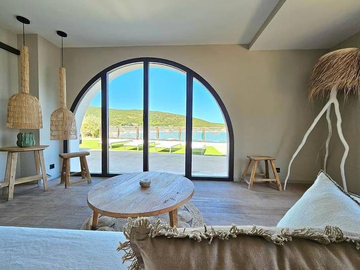 Location de vacances pour 6 personnes, avec vue et jardin à Cagnano - 4