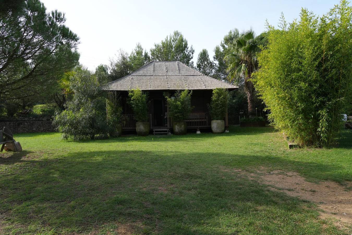 Bungalow 'Bali' with Mountain View, Private Pool and Wi-Fi in Palafrugell, Costa Brava