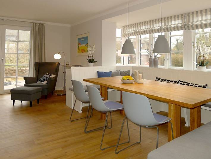 Ferienhaus für 5 Personen, mit Terrasse und Sauna sowie Garten in Oldsum - 4