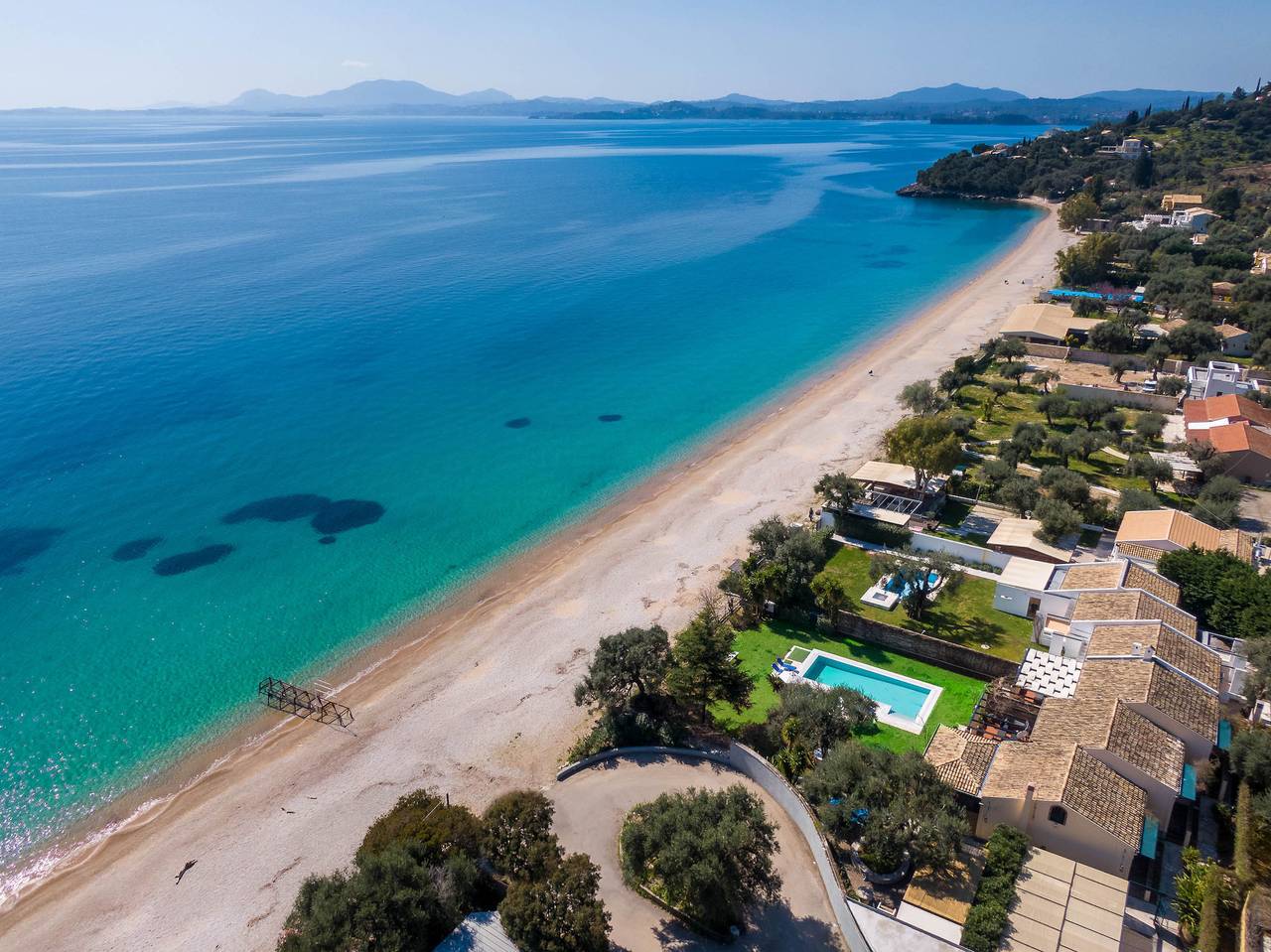 Barbati Beach - Villa Ithika in Mparmpati, Corfou