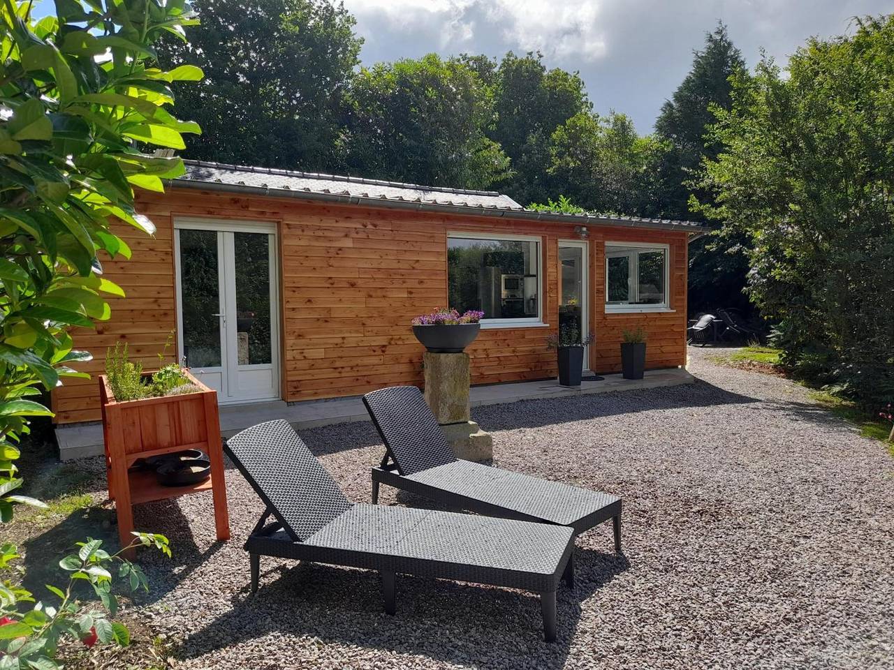 Kerjolly : Maison Nature avec Terrasse Privée, Wi-Fi et Climatisation in Plouigneau, Ceinture Dorée