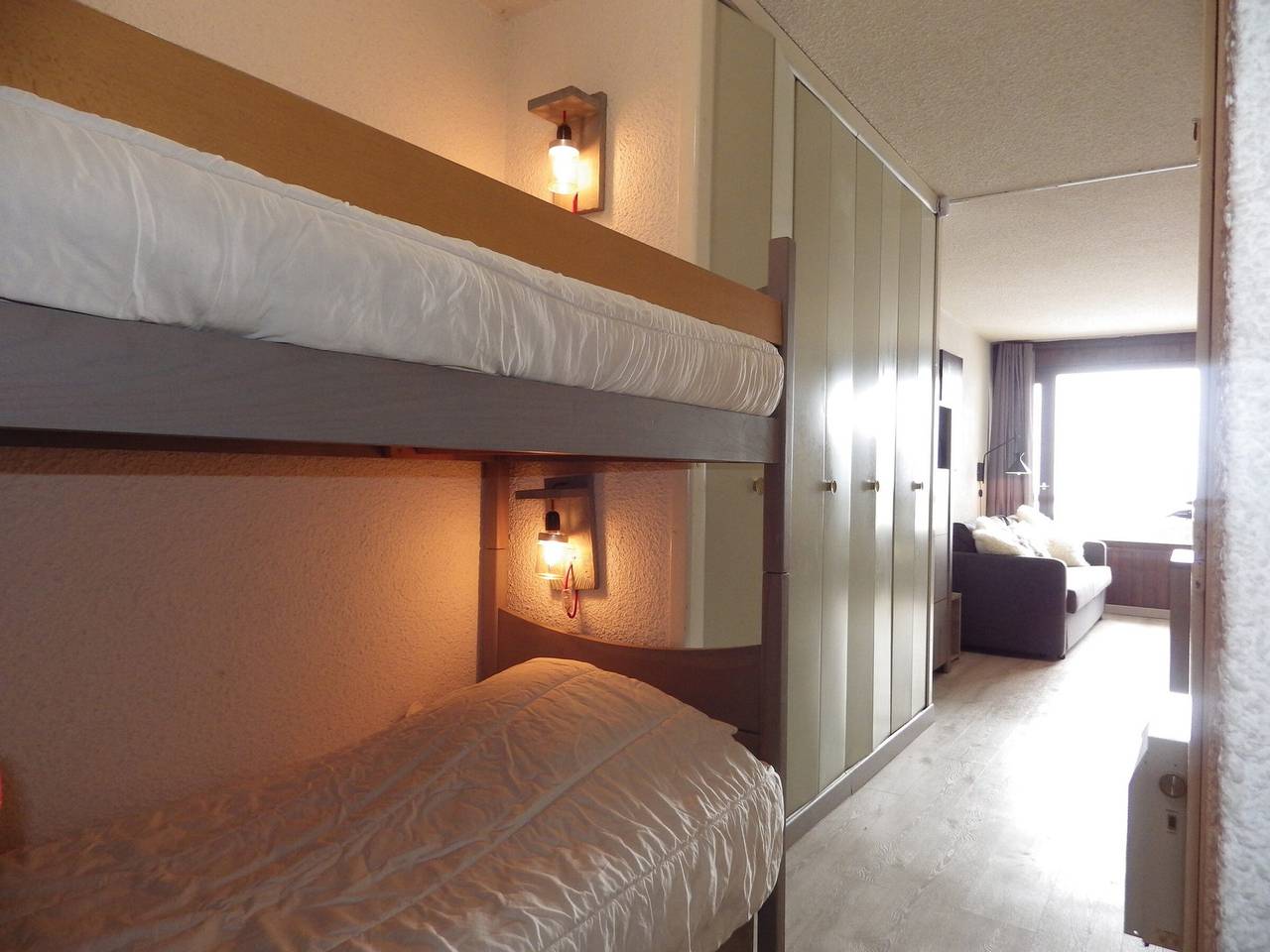 Ganzes Studio, Studio in Les 2 Alpes für 4, sonniger Balkon in Mont-de-Lans, Les Deux Alpes