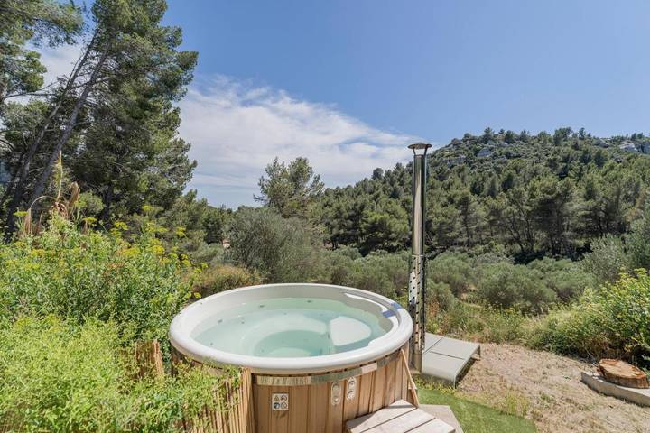 Gîte pour 4 personnes, avec jacuzzi ainsi que jardin et piscine à Les Baux-de-Provence - 2