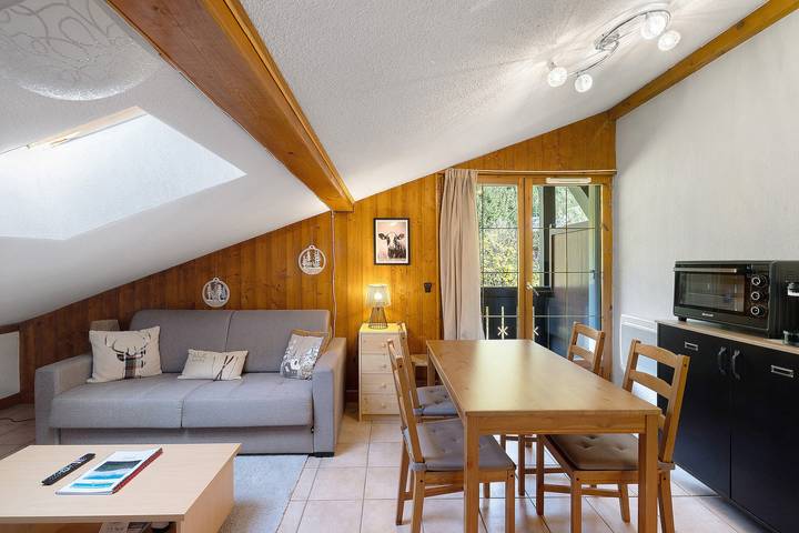 Appartement 'Les Contamines Montjoie' mit Bergblick, privater Terrasse und Balkon