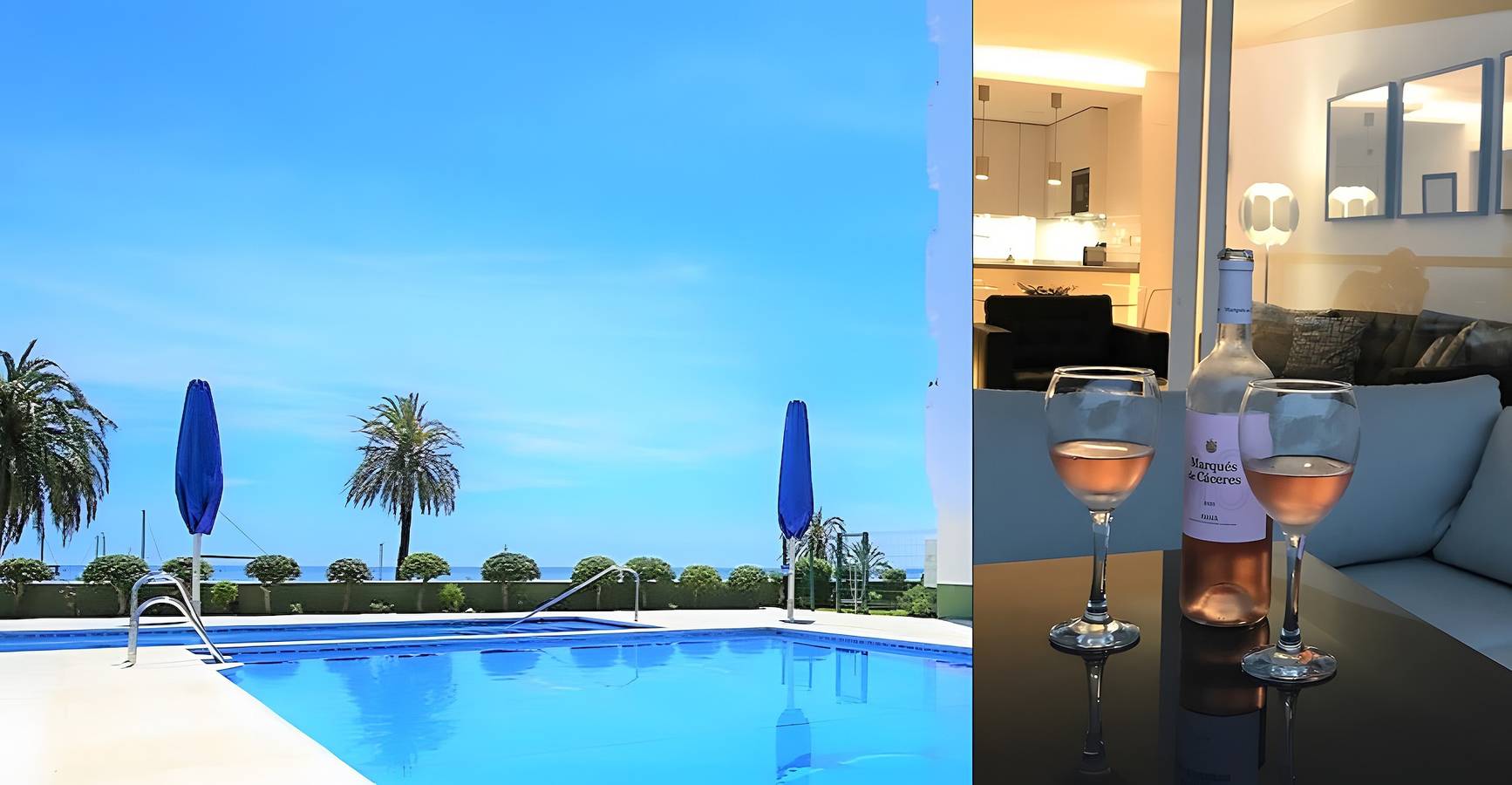 Appartement entier, Appartement 'Modern Marina Apt Fantastic' avec vue sur la mer, Wi-Fi et climatisation in Puerto Deportivo de Estepona, Estepona