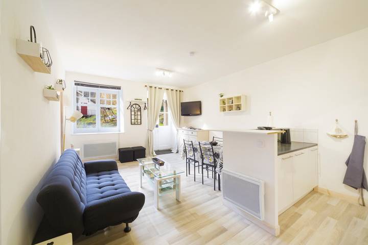 Appartement de vacances pour 5 personnes, avec Terrasse et Jardin