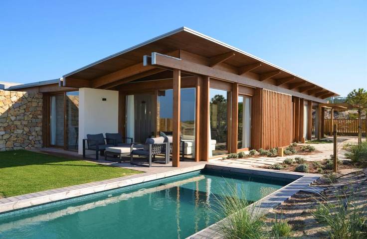 Bungalow para 2 pessoas, com Terraço em Baleal