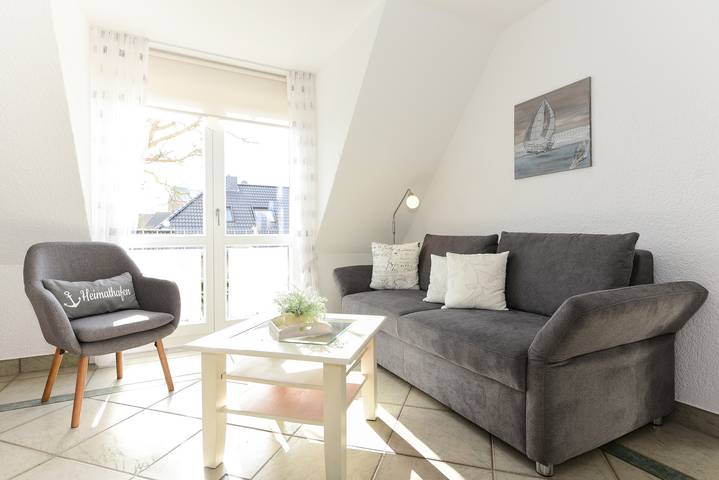 Ferienwohnung für 4 Personen, mit Sauna und Balkon, kinderfreundlich in Wrixum - 3