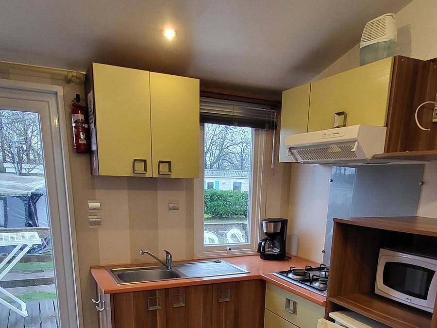 Camping du Bois de Beaumard - Mobilheim 4 personen - 25 m² - 2 Zimmer (max. 2 Erwachsene / oder Familien) in Pontchâteau, Saint-Nazaire und Umgebung