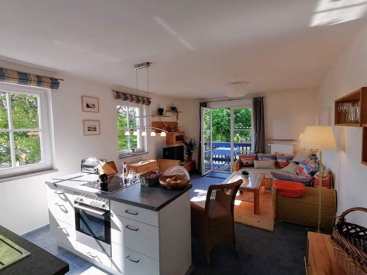 Apartamento entero, Sonnige Wohnung mit Süd-Balkon und Strandkorb in Graal-Müritz, Rostock y sus alrededores