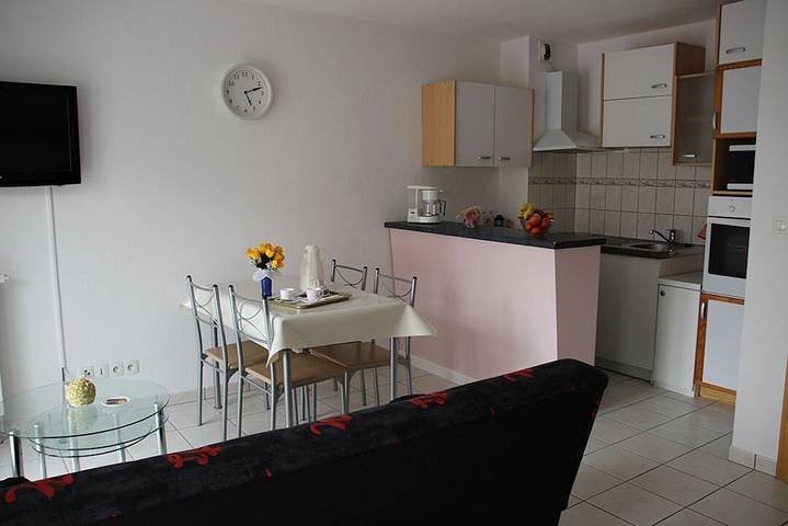 Studio pour 3 personnes, avec Balcon