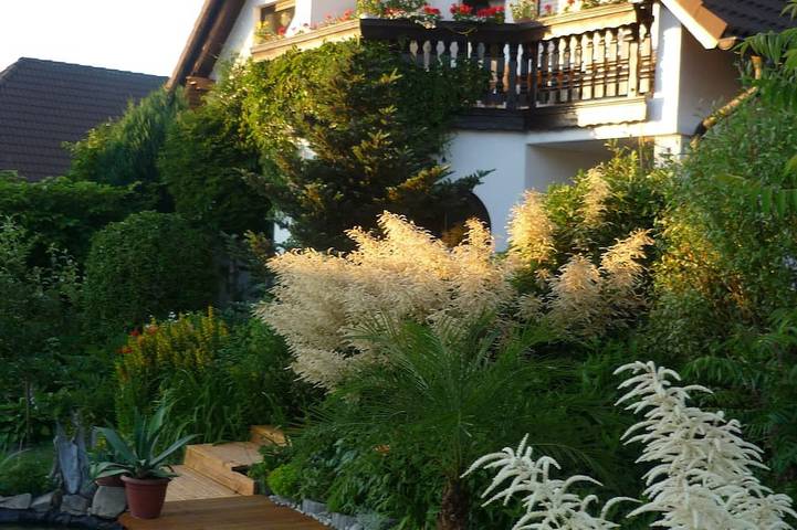 Ferienwohnung für 4 Personen, mit Balkon und Garten