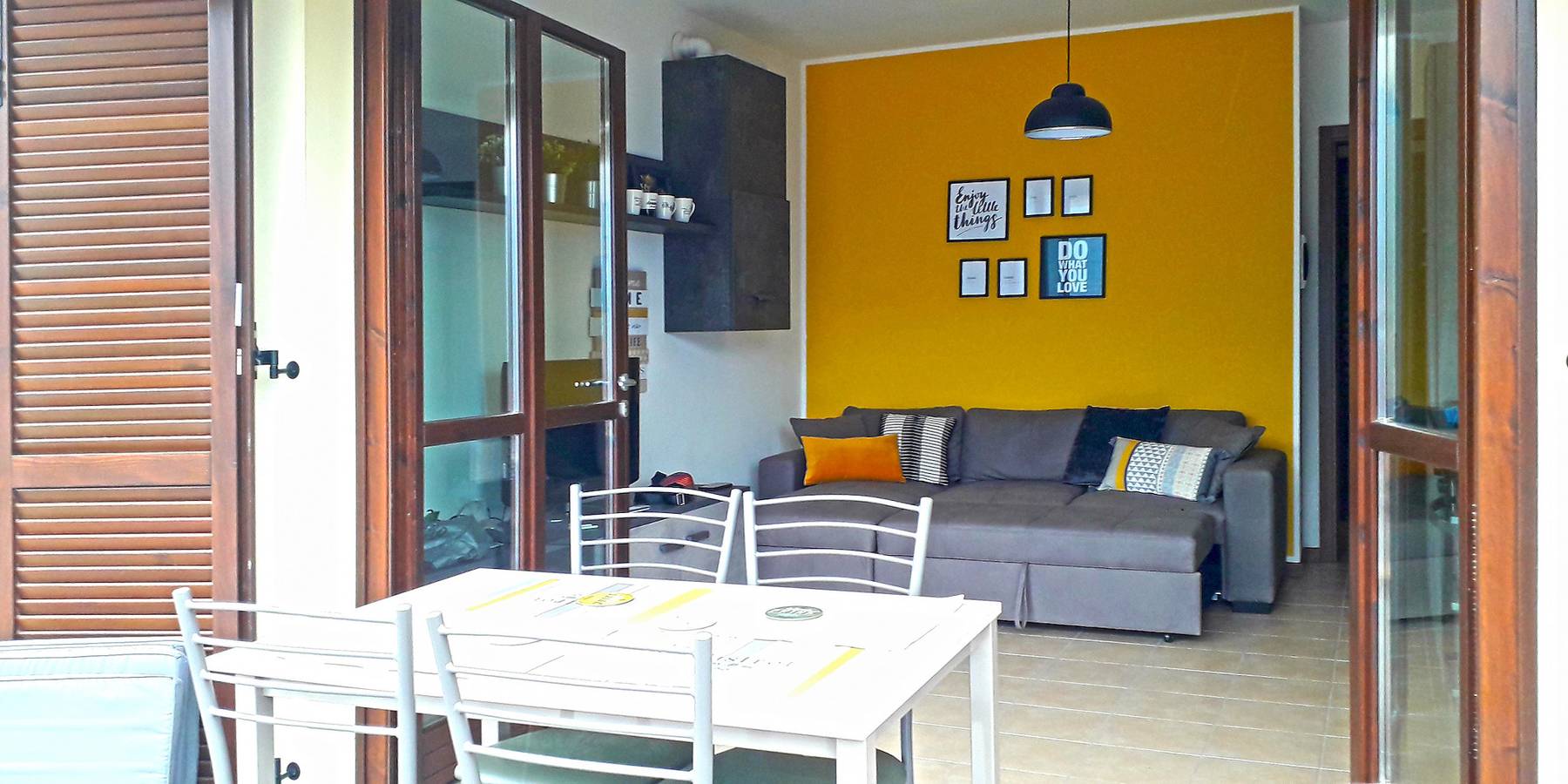 Ganze Wohnung, La Quiete Lemon Color Holideal 13 in Pieve, Tremosine