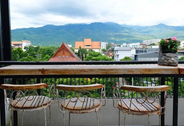 Alojamiento y desayuno para 2 personas, con terraza y vistas - 1