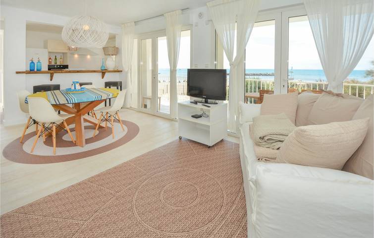 Appartement mit Meerblick, Pool, Parkplatz und Internet - 100m zum Strand in Valras-Plage, Mittelmeerküste (Frankreich)