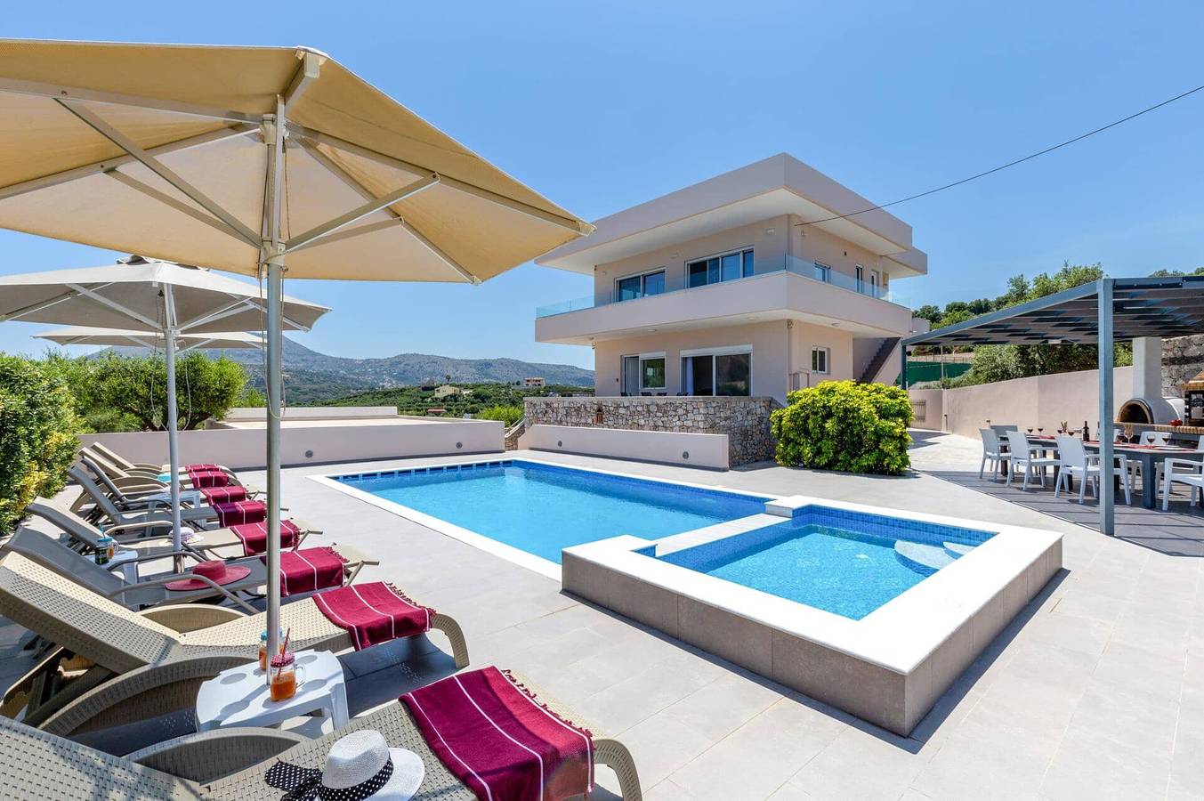 Villa für 8 Personen in Almyrida, Chania und Umgebung