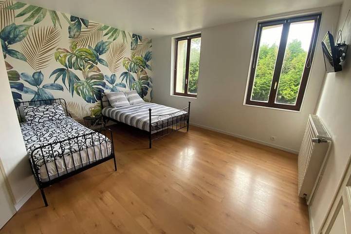 Gîte pour 7 personnes, avec jardin et jacuzzi, animaux acceptés dans Anceaumeville - 2