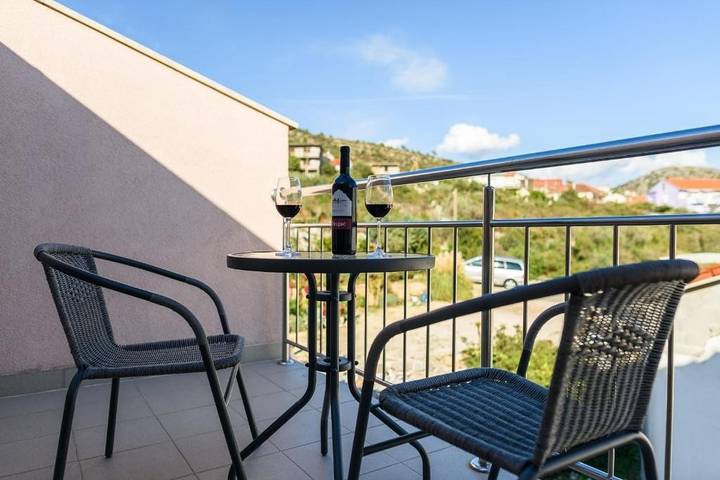 Apartament wakacyjny dla 2 osób, z Balkon/ taras w Marina