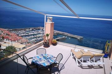 Ferienwohnung für 3 Personen, mit Balkon und Pool, mit Haustier in Santiago del Teide