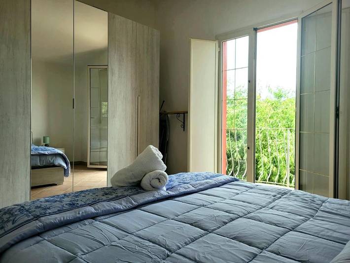 Appartamento vacanze per 4 persone, con panorama e balcone nonché giardino - 1